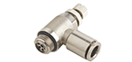 Nickel Plated Brass Air Fitting with BSPP Thread (O-Ring)